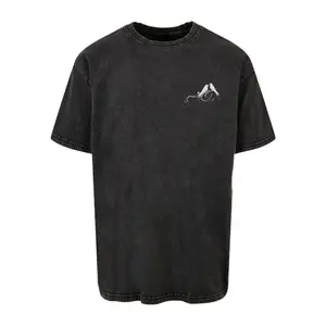 T-shirt oversize Merchcode Love Birds Acid image-0