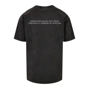 T-shirt oversize Merchcode Love Birds Acid image-1