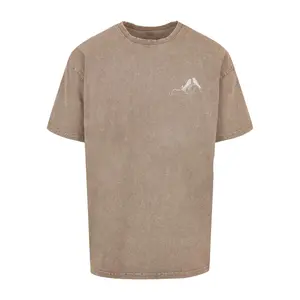 T-shirt oversize Merchcode Love Birds Acid image-0