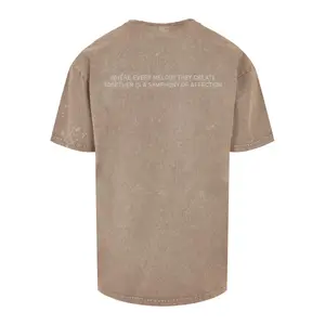 T-shirt oversize Merchcode Love Birds Acid image-1