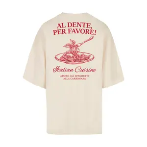 T-shirt gigante Merchcode Al Dente Per Favore image-1