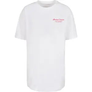 T-shirt oversize para mulheres Merchcode Al Dente Per Favor image-0