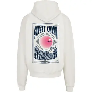 Oversized hooded sweatshirt Merchcode Sunset Charm image-1