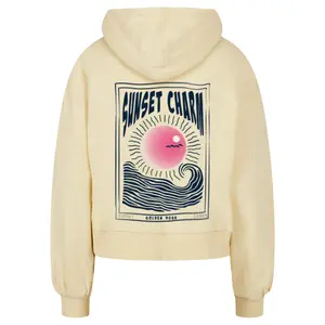 Felpa oversize con cappuccio da donna Merchcode Sunset Charm image-1