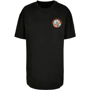 T-shirt oversize para mulheres Merchcode Game Time Grit image-0