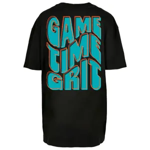 T-shirt oversize para mulheres Merchcode Game Time Grit image-1