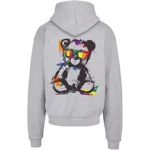 Oversized hooded sweatshirt Merchcode Love Teddy image-1