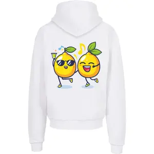 Sweatshirt com capuz de grandes dimensões Merchcode Lemon Party image-1