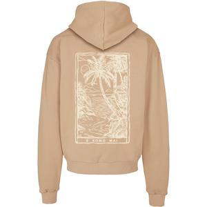 Oversized hooded sweatshirt Merchcode Hawai image-1