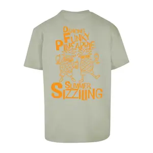 Oversized T-shirt Merchcode Funky Pineapple image-1