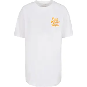 T-shirt oversize para mulheres Merchcode Funky Pineapple image-0