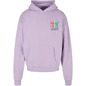 Sweatshirt com capuz de grandes dimensões Merchcode Pride Scoops image-0