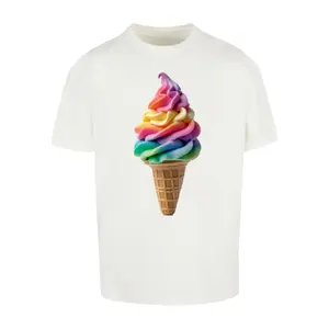 T-shirt oversize Merchcode Pride Scoops image-0