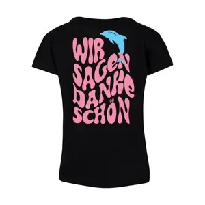 T-shirt de mulher Merchcode Die Flippers Wir Sagen Danke Schõn image-1