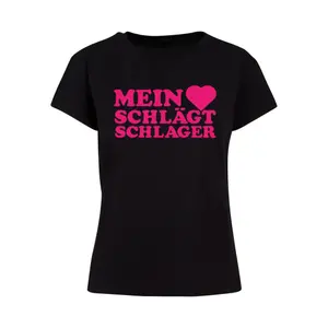 T-shirt femme Merchcode MHSS Logo Pink image-0