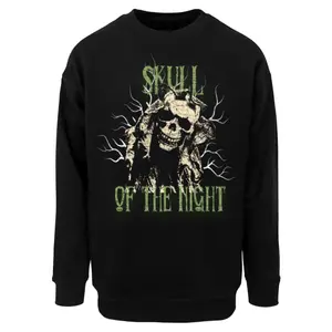 Sweatshirt Merchcode Halloween - Skull Of The Night V2 image-0