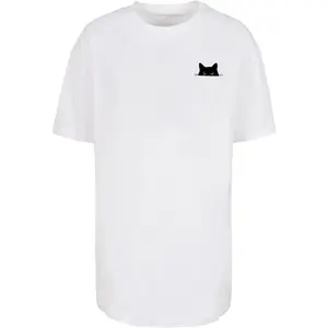 T-shirt femme Merchcode Halloween - Cat image-0