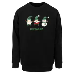 Sweatshirt Merchcode Christmas Santa Trio image-0