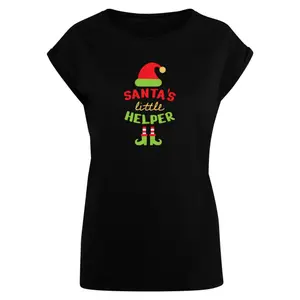 T-Shirt Merchcode Christmas Santa´s Little Helper image-0