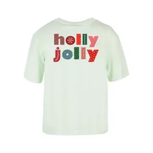 T-shirt de mulher Merchcode Christmas Holly Jolly Mood image-1