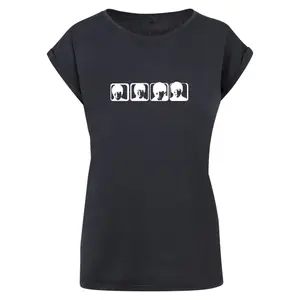 T-shirt femme Merchcode Beatles - Four Heads 2 image-0