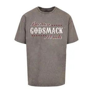 Többrétegű, fakó színű póló Merchcode Godsmack image-0