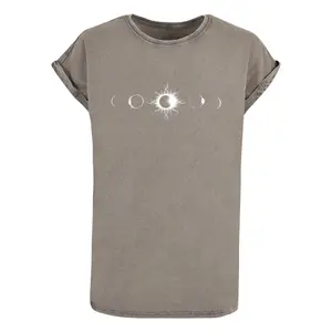 T-shirt lavada para mulher Merchcode Godsmack Lunar Phases image-0
