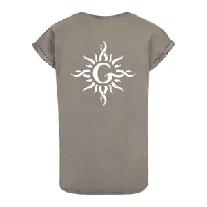 T-shirt lavada para mulher Merchcode Godsmack Lunar Phases image-1