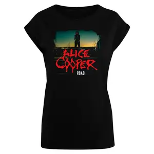 T-shirt femme Merchcode Alice Cooper Back Road image-0