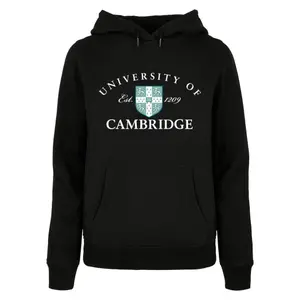 Camisola com capuz para mulher Merchcode University Of Cambridge - Est 1209 image-0