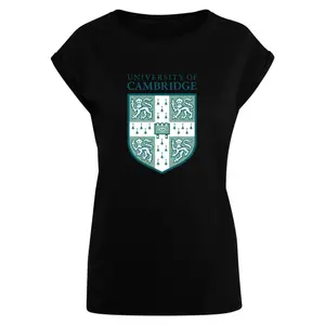 T-shirt för kvinnor Merchcode University Of Cambridge - Shield image-0