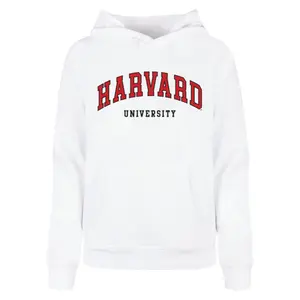 Camisola com capuz para mulher Merchcode Havard University image-0