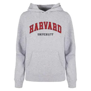 Camisola com capuz para mulher Merchcode Havard University image-0