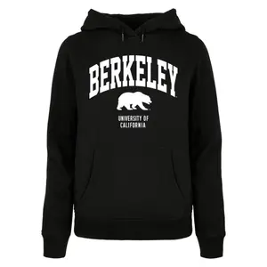 Camisola com capuz para mulher Merchcode Berkeley University - Bear Basic image-0