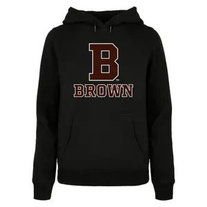 Hoodie Damen Merchcode Brown University - B Initial image-0