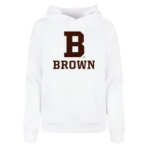 Hoodie Damen Merchcode Brown University - B Initial Basic image-0