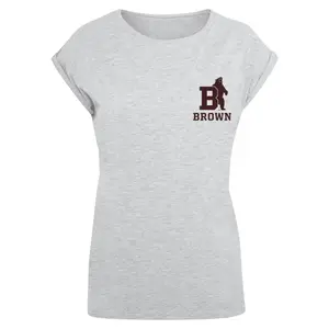 T-Shirt Merchcode Brown University Bear Initial image-0