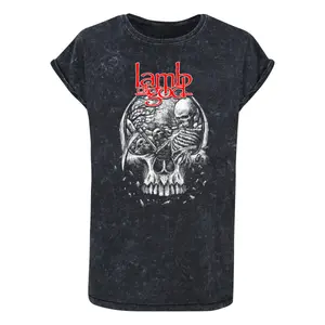 T-Shirt Merchcode Lamb Of God - Tombskull image-0