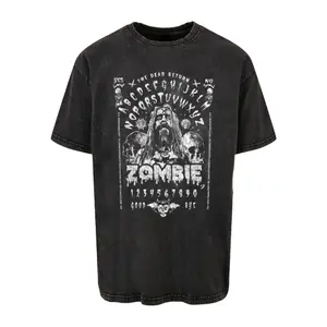 Verwaschenes Oversize-T-Shirt Merchcode Rob Zombie - The Dead Return Spirit Board image-0