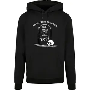 Hoodie Merchcode Spooky Scary Skeletons - BooTombstone Basic image-0