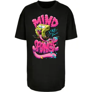 Oversized T-Shirt Merchcode SpongeBob SquarePants - Mind Sponge Boyfriend image-0