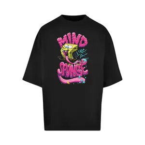 T-shirt Merchcode Sponge Bob - Mind Huge image-0