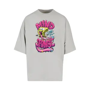 T-Shirt Merchcode SpongeBob SquarePants Mind Sponge Huge image-0