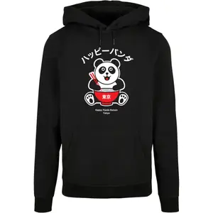 Camisola com capuz Merchcode Happy Panda image-0