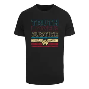 T-Shirt Merchcode Wonder Women - Truth Love And Justice image-0