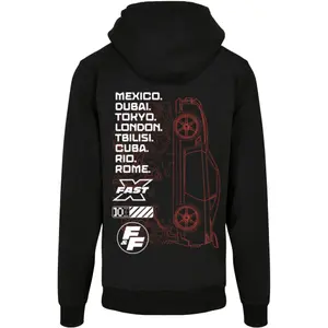 Camisola com capuz Merchcode Fast X - Cities Basic image-1