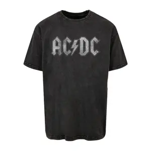 T-shirt oversize Merchcode Acdc - Acid image-0