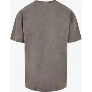 T-shirt oversize Merchcode ACDC - Logo Acid Washed image-4