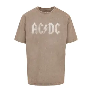 T-shirt oversize Merchcode ACDC - Evolution Of Rock image-0