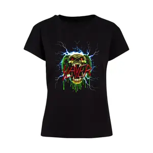 T-shirt för kvinnor Merchcode SLA - Electric Demon Box image-0